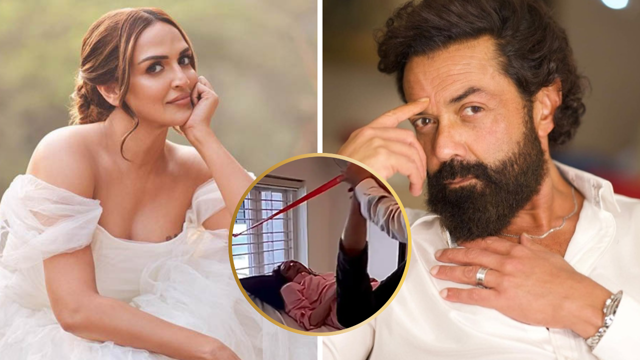 Bobby-Esha React on Dharmendra Fitness