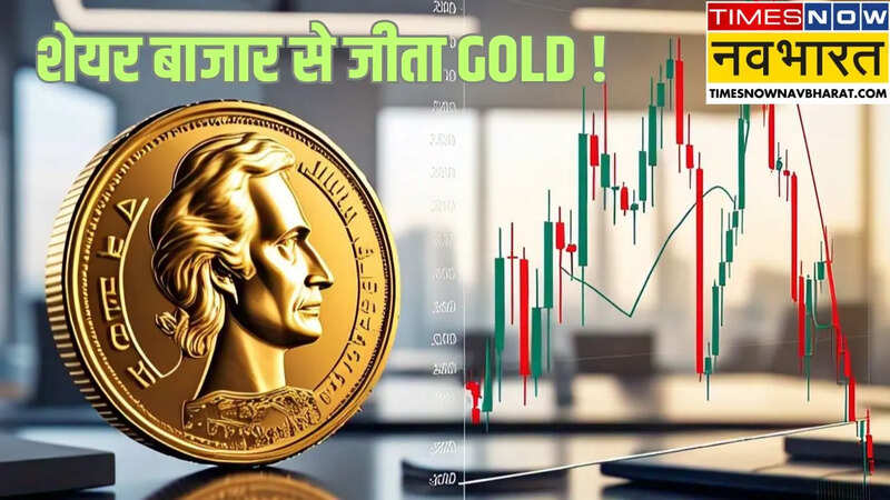 Gold vs Sensex-Nifty