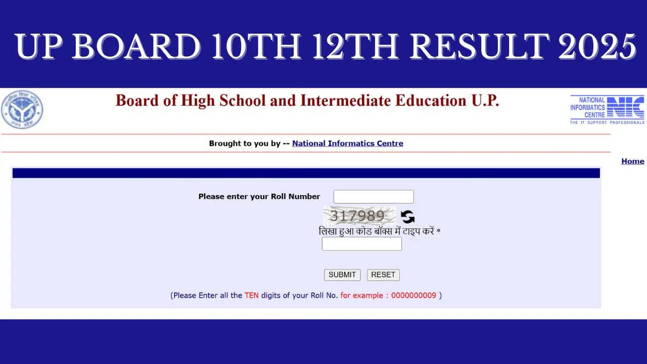 UP BOARD 10TH 12TH RESULT 2025