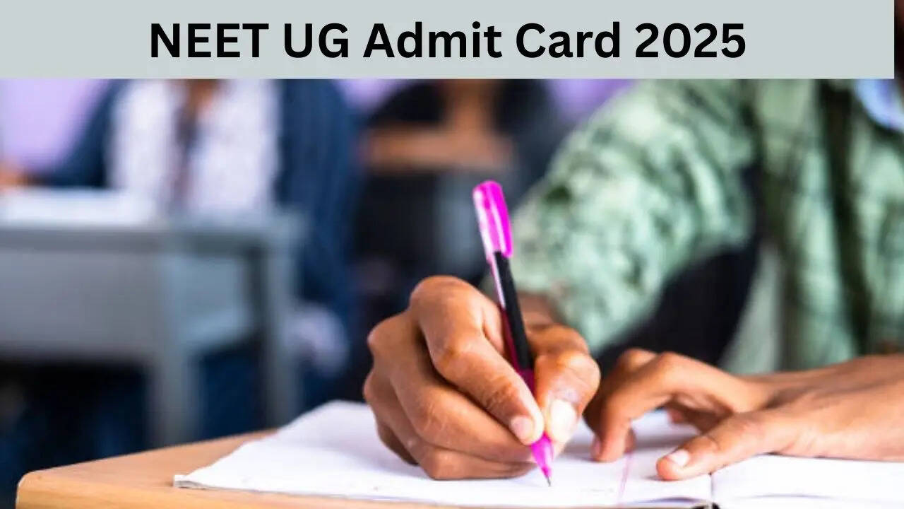 NEET UG Admit Card 2025 Publication Date, Cup Ayega