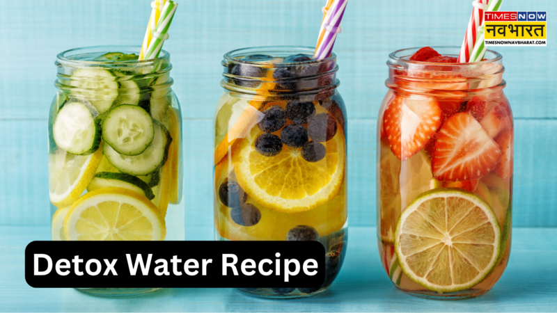 5 types of homemade detox water recipe in hindi