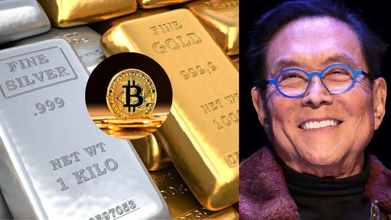 Robert Kiyosaki Prediction, gold, silver, Bitcoin