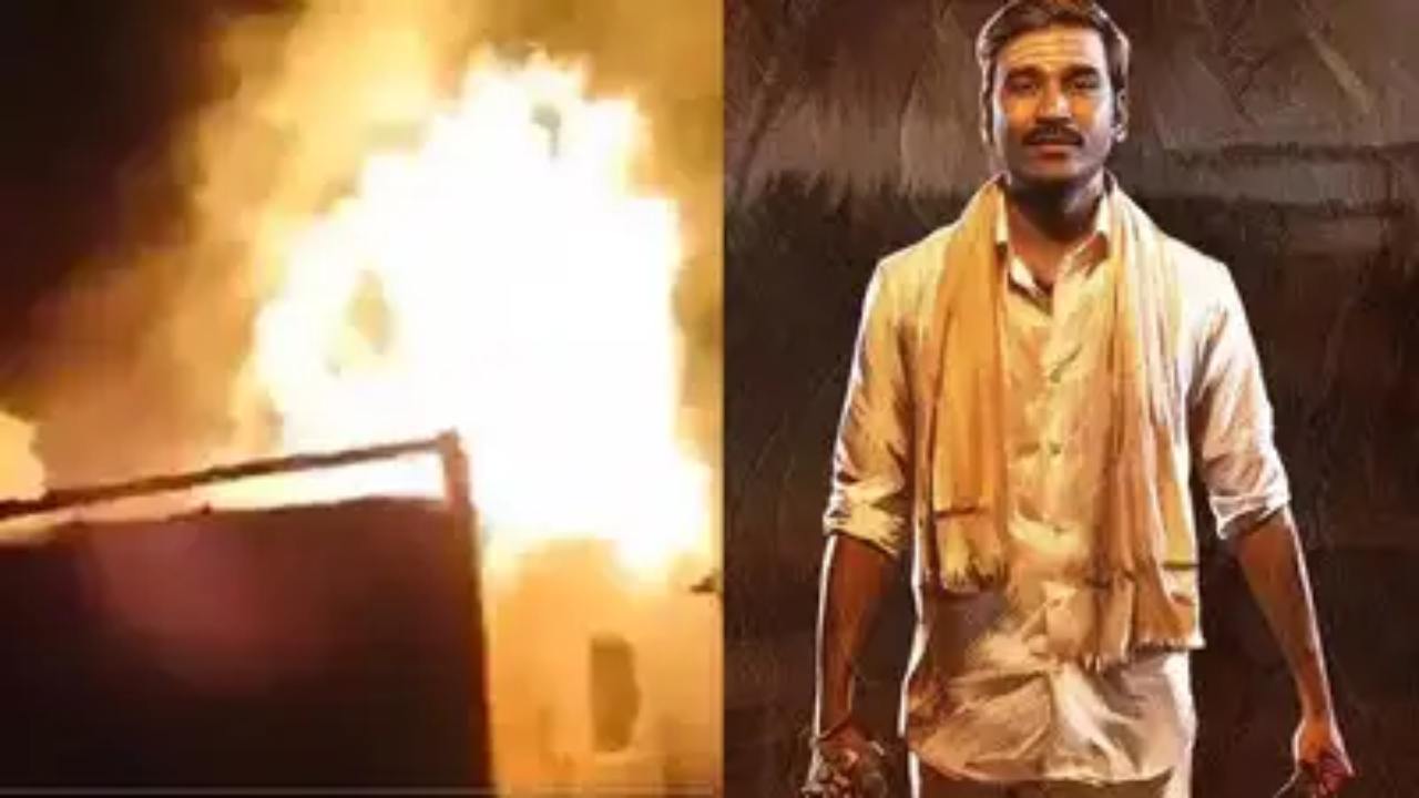Idly Kadai film set fire