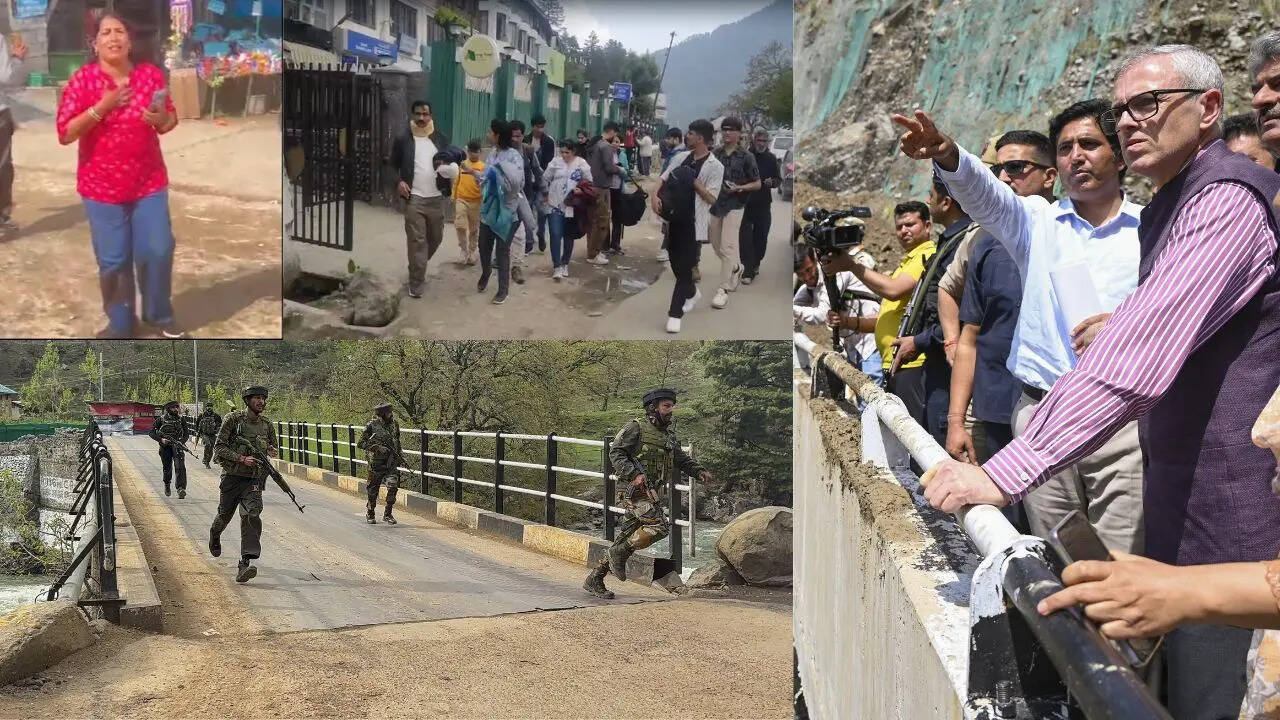 J&K CM Umar Abdullah in J&K Bahalgam attack