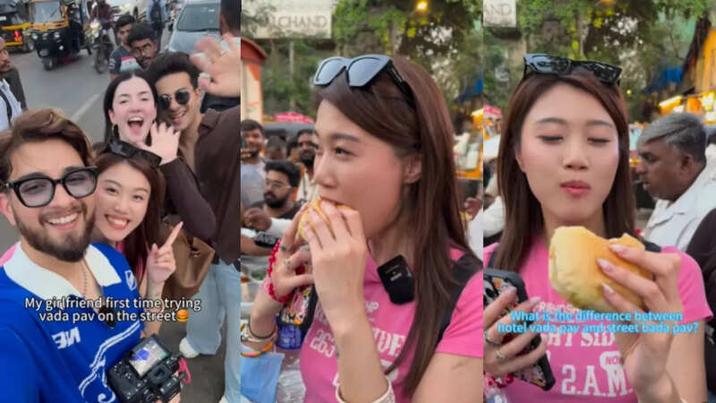 Hong Kong Girl Tried Vada Pav