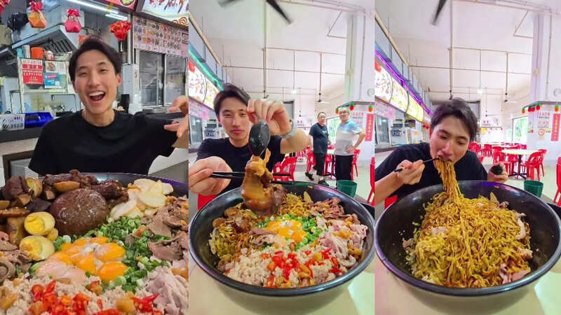 8 KG Pork Noodles Finish Within Hour