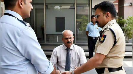 एंटी करप्शन यूनिट ने पुलिस इंस्पेक्टर और वकील को रिश्वत लेते रंगे हाथ गिरफ्तार किया