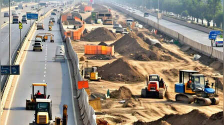 NCR के दो प्रमुख शहरों को जोड़ने वाला ये हाईवे इसी साल दिसंबर तक हो जाएगा तैयार