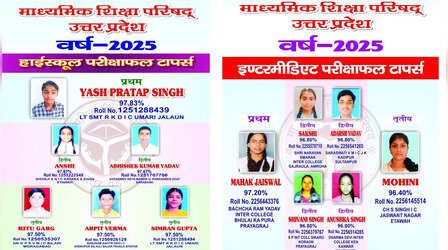 UP Board Result 2025: यूपी बोर्ड 10वीं 12वीं में बेटियों ने मारी बाजी, बीते साल के मुकाबले गिर गया इंटर का रिजल्ट