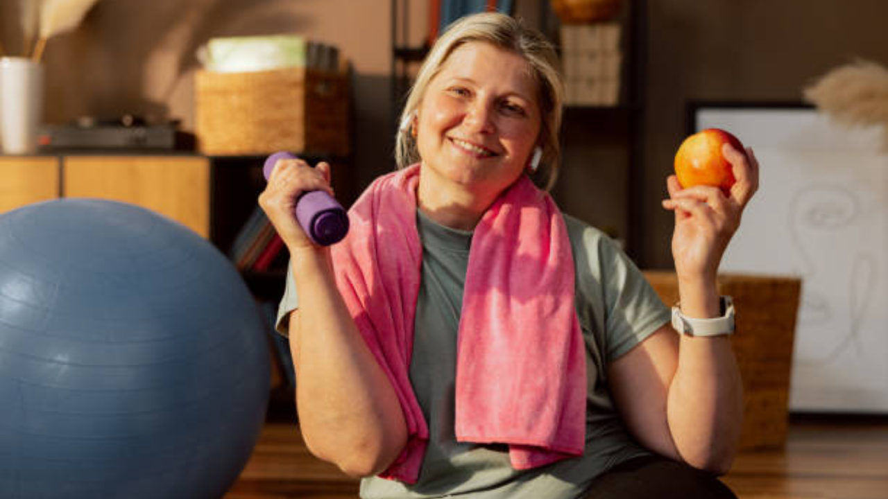 Ejercicios de pérdida de peso y alimentos
