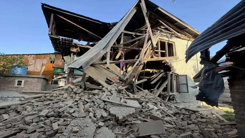 Jammu Kashmir Terrorists Houses Demolished
