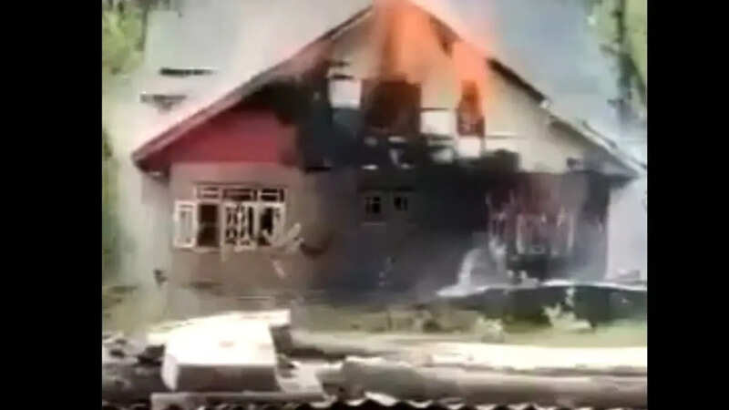 Jammu Kashmir Terrorists Houses Demolished