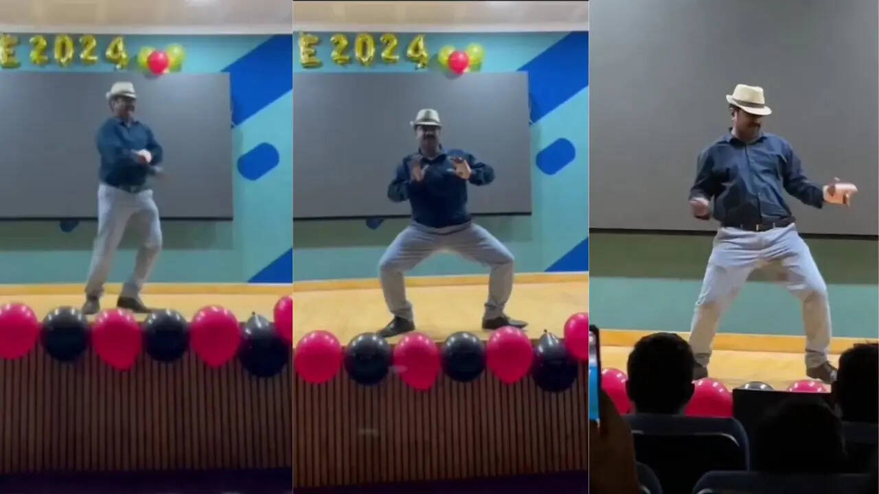 College Professor Dance Video