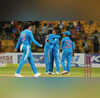 IND W vs SL W Highlights भारतीय महिला टीम का विजयी आगाज श्रीलंका को बारिश से प्रभावित मैच में थमाई हार