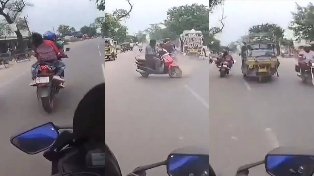 Accident Viral Video