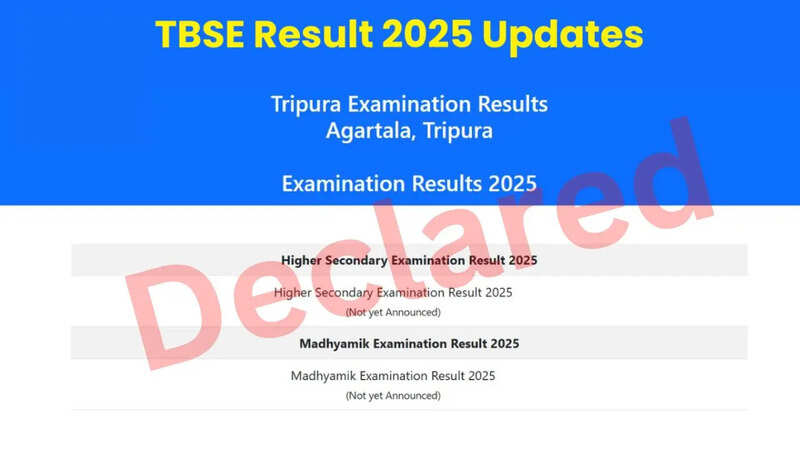 TBSE Result 2025 declared
