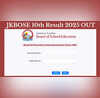 JKBOSE Class 10th Result 2025 Declared जारी हुआ जेके बोर्ड कक्षा 10वीं का रिजल्ट डायरेक्ट लिंक से चेक करें मार्क्स