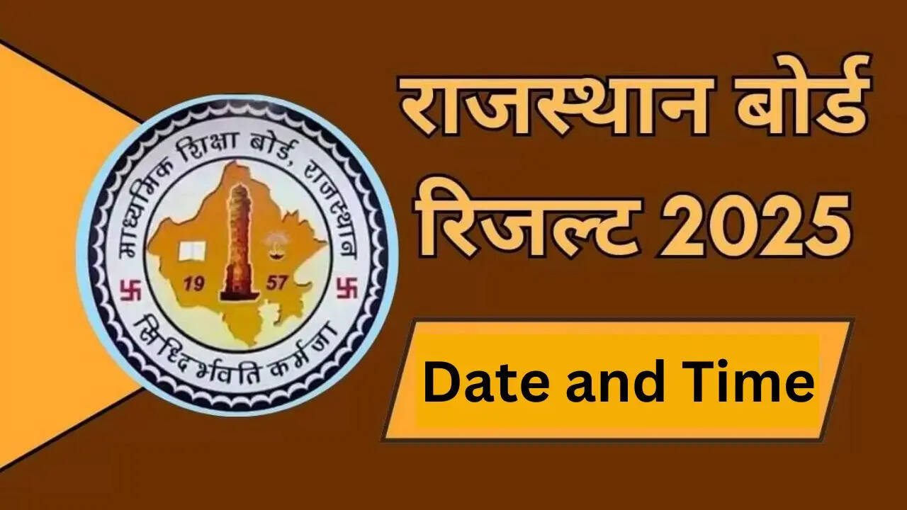 Rajasthan Board Result 2025 Date Time