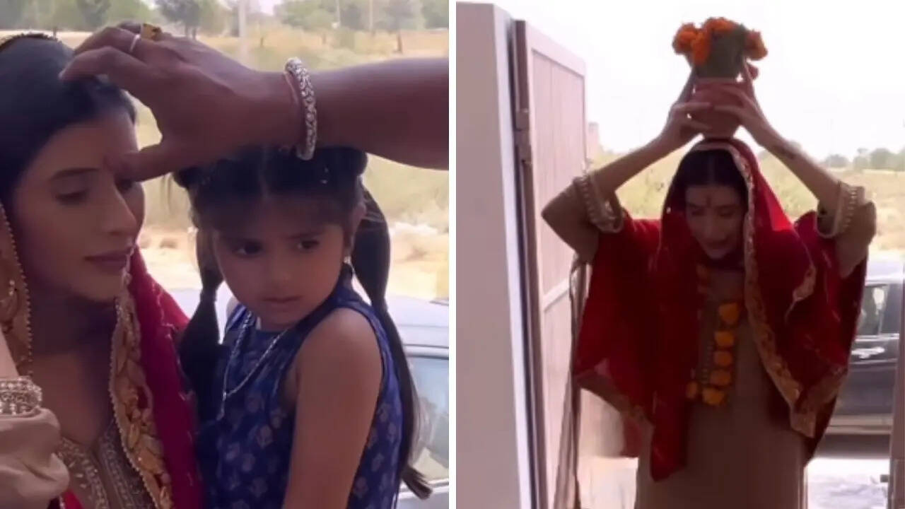 Charu Asopa entered the house according to law