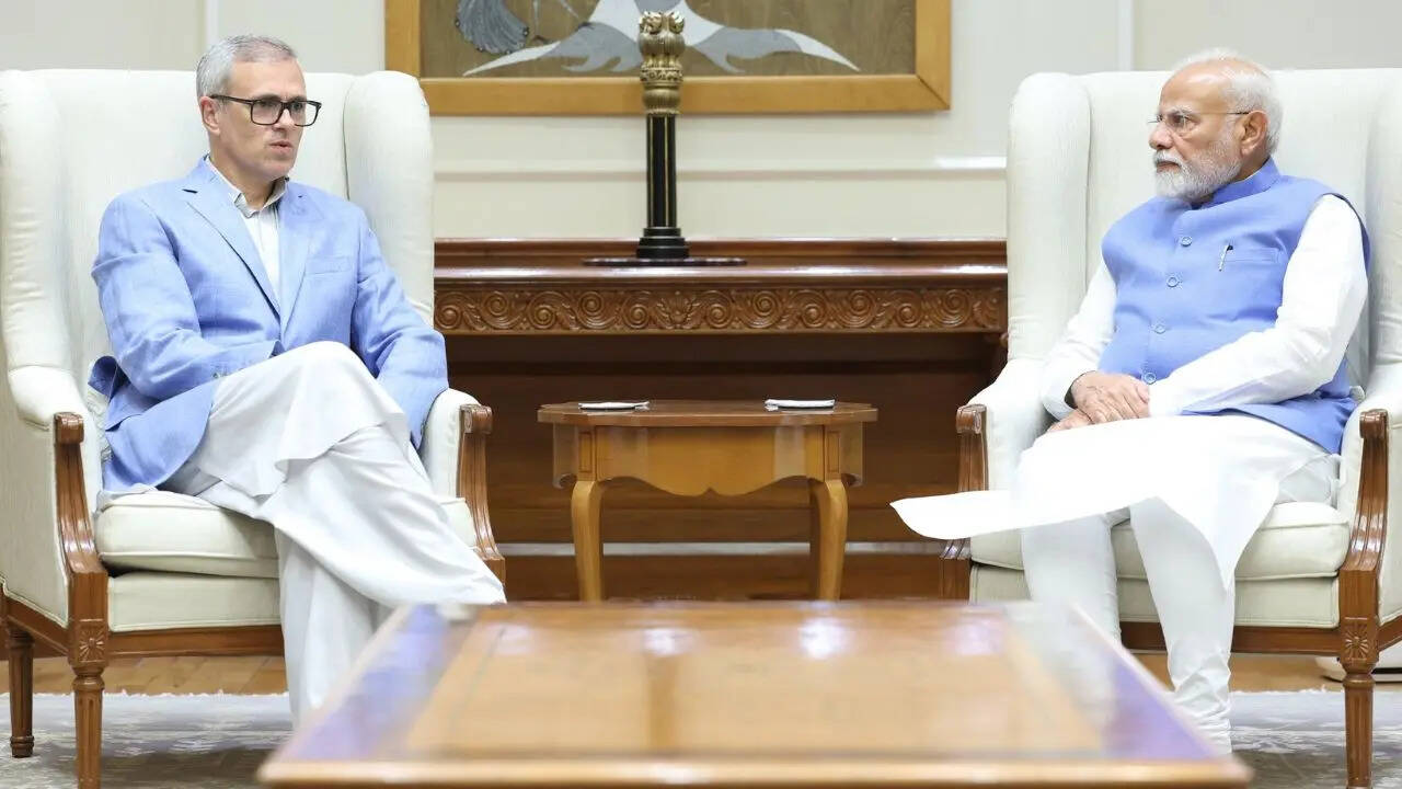 Omar Abdullah conoció a PM Modi