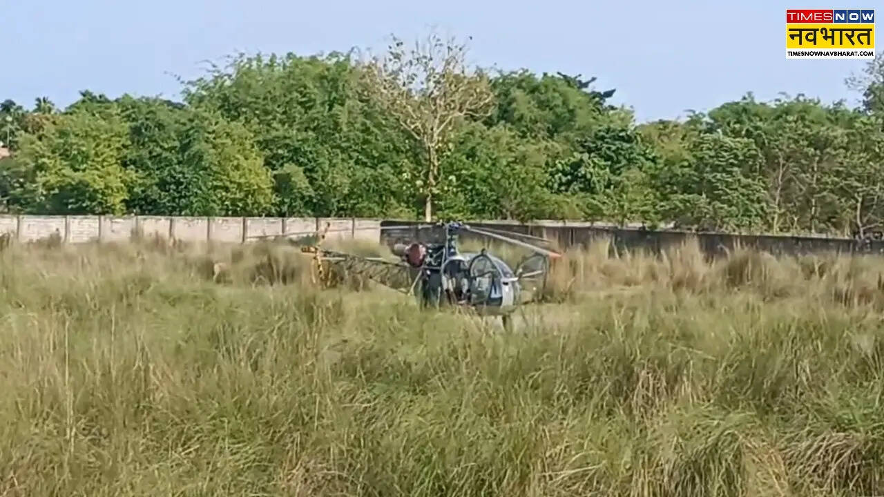 El helicóptero del ejército hace una disminución en las situaciones de emergencia