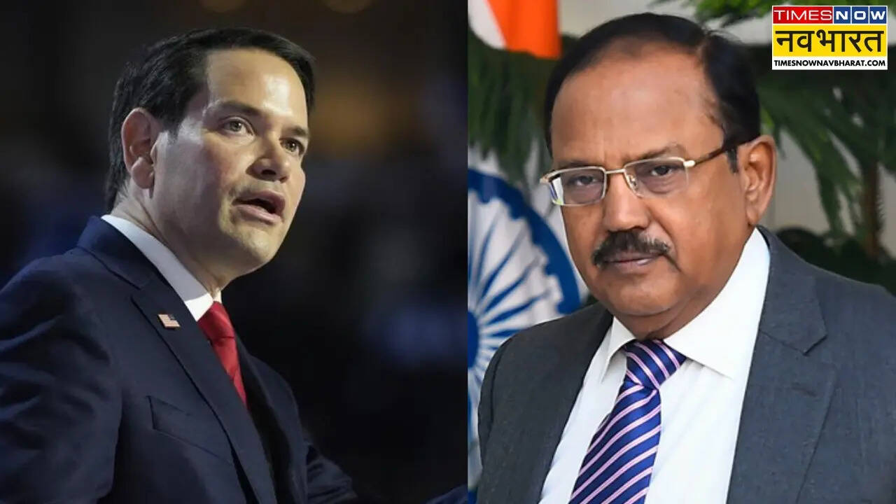 NSA Ajith Dowel spoke with US NSA Marco Rubio