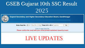 gseborg Gujarat Board SSC10th Result 2025 LIVE कुछ देर में जारी होगा गुजरात बोर्ड 10वीं का रिजल्ट 8 बजे इस डायरेक्ट लिंक से मिलेगी मार्कशीट