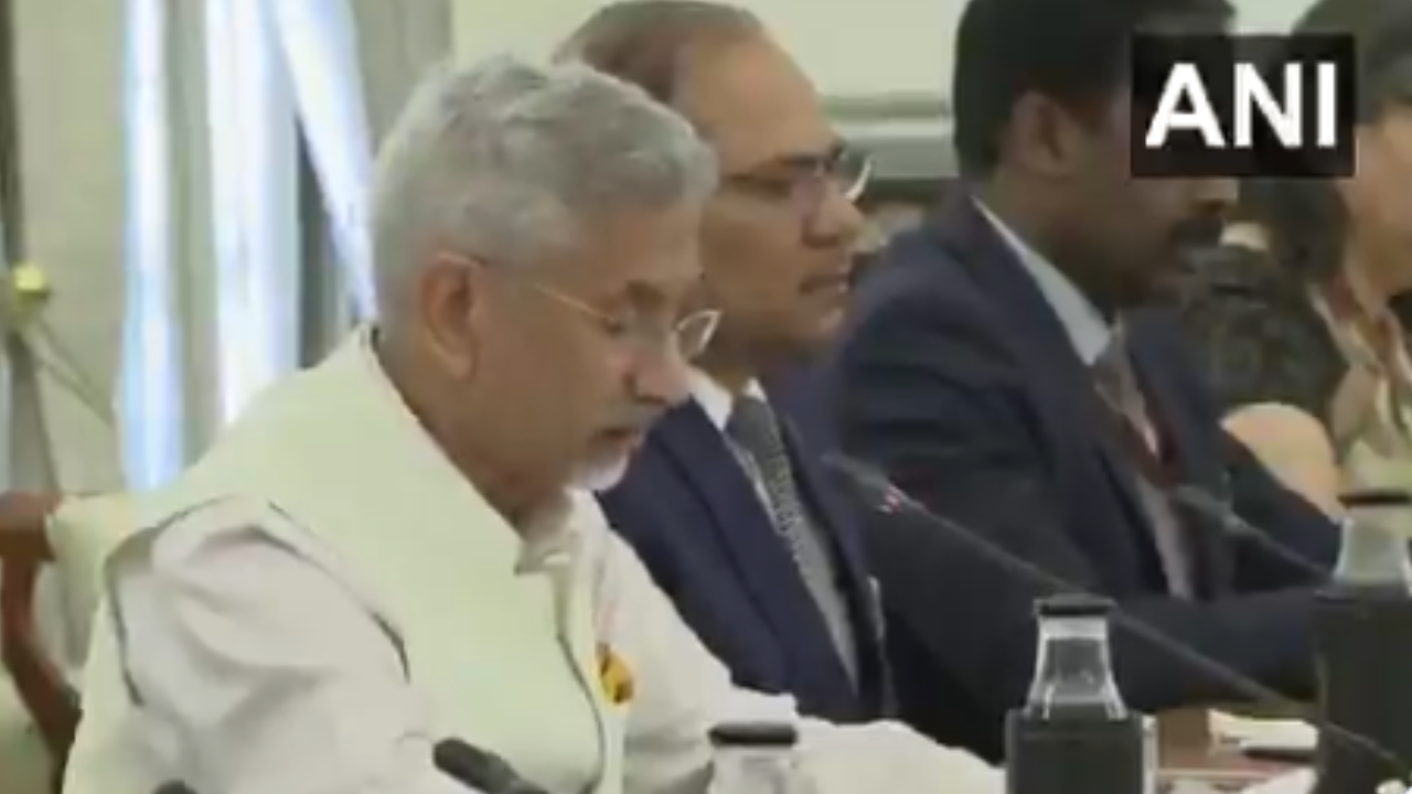 S Jaishankar meets Iran's Foreign Minister