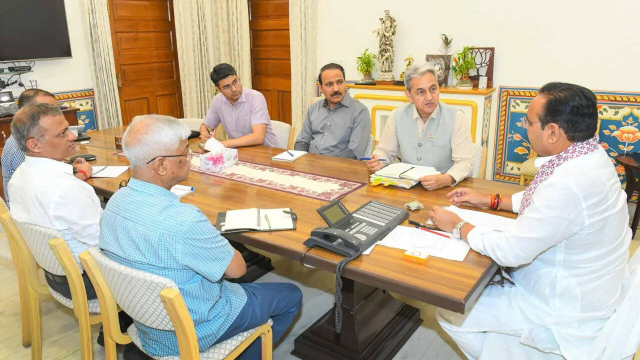 Rajasthan CM Meeting