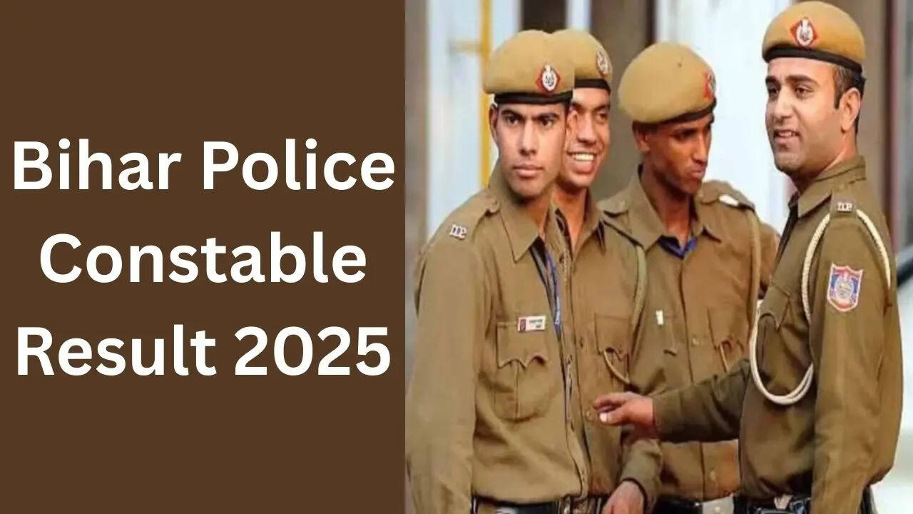 Bihar Police Constable Result 2025 Declared