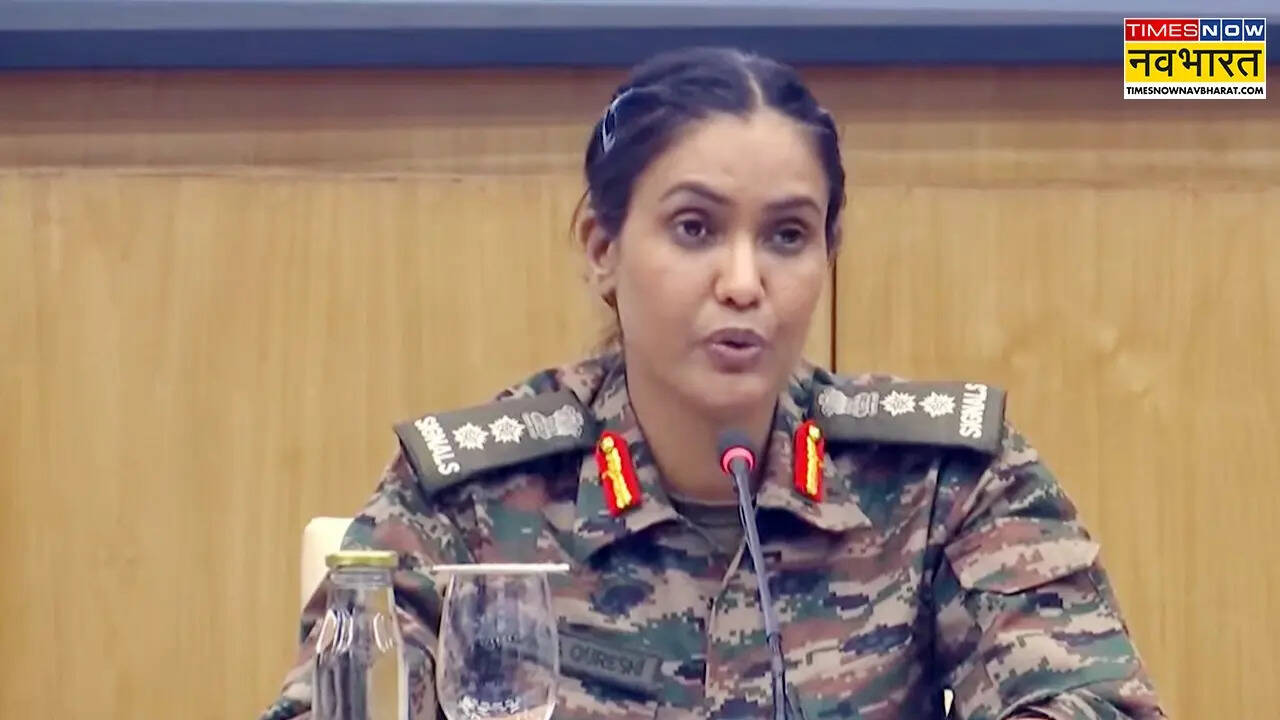 Colonel sophia quireshi.