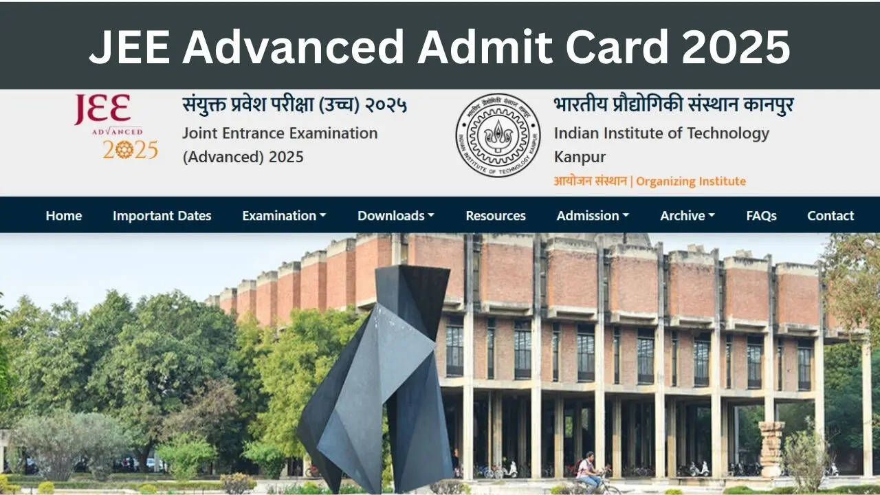JEE Advanced Admit Card 2025