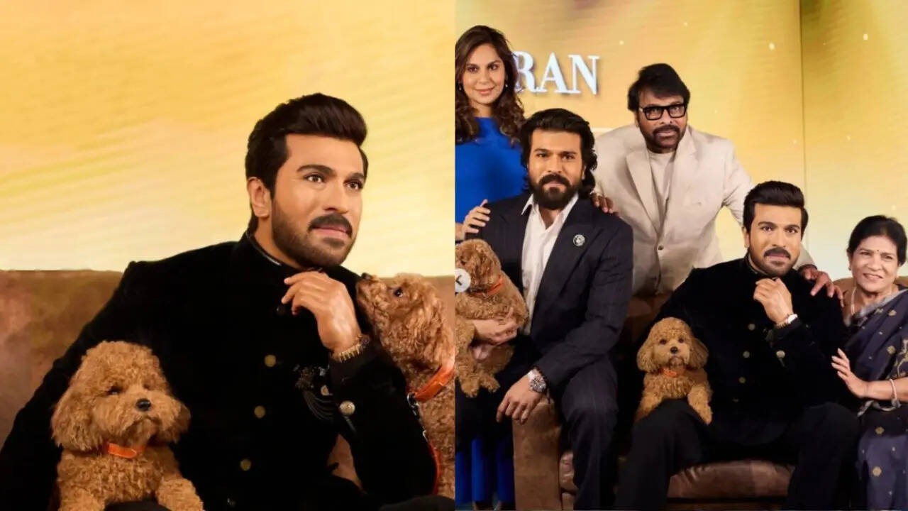 Ram Charan Wax Staute Inauguration