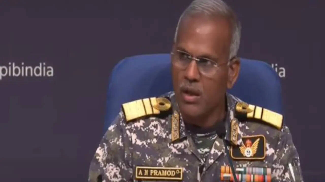 Vice Admiral AN Pramod