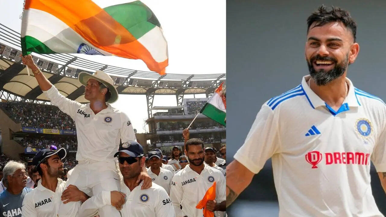 sachin Tendulkar And Virat Kohli