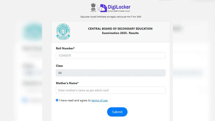cbsenicin CBSE 12th Result 2025 LIVE जारी हुआ CBSE 12वीं का रिजल्ट