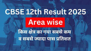 CBSE 12th Result 2025 किस क्षेत्र का गया सबसे बढ़िया व सबसे खराब प्रदर्शन क्या रहा नोएडा का हाल