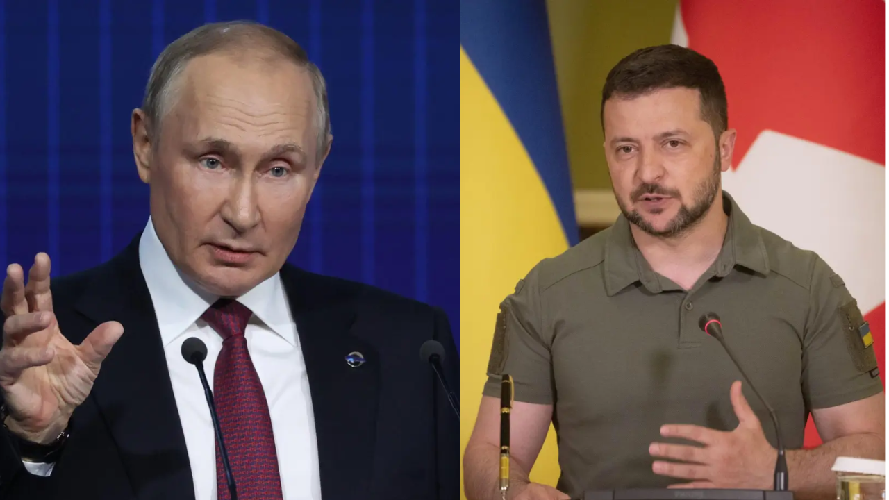 Putin Zelensky