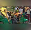 Hardoi Accident सवारियों से भरी ऑटो को तेज रफ्तार ट्रक ने मारी जोरदार टक्कर 7 लोगों की मौके पर मौत ड्राइवर फरार