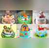Cake Designs For 1 Year Old Baby Boy बेटे के पहले जन्मदिन पर खरीदें ऐसे सुंदर केक देखें बर्थडे केक के डिजाइन