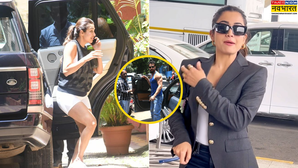 Stars Spotted Today बॉसी लुक में हसीन लगीं रश्मिका मंदाना मलाइका अरोड़ा के कूल अंदाज को देखता रह गया जमाना