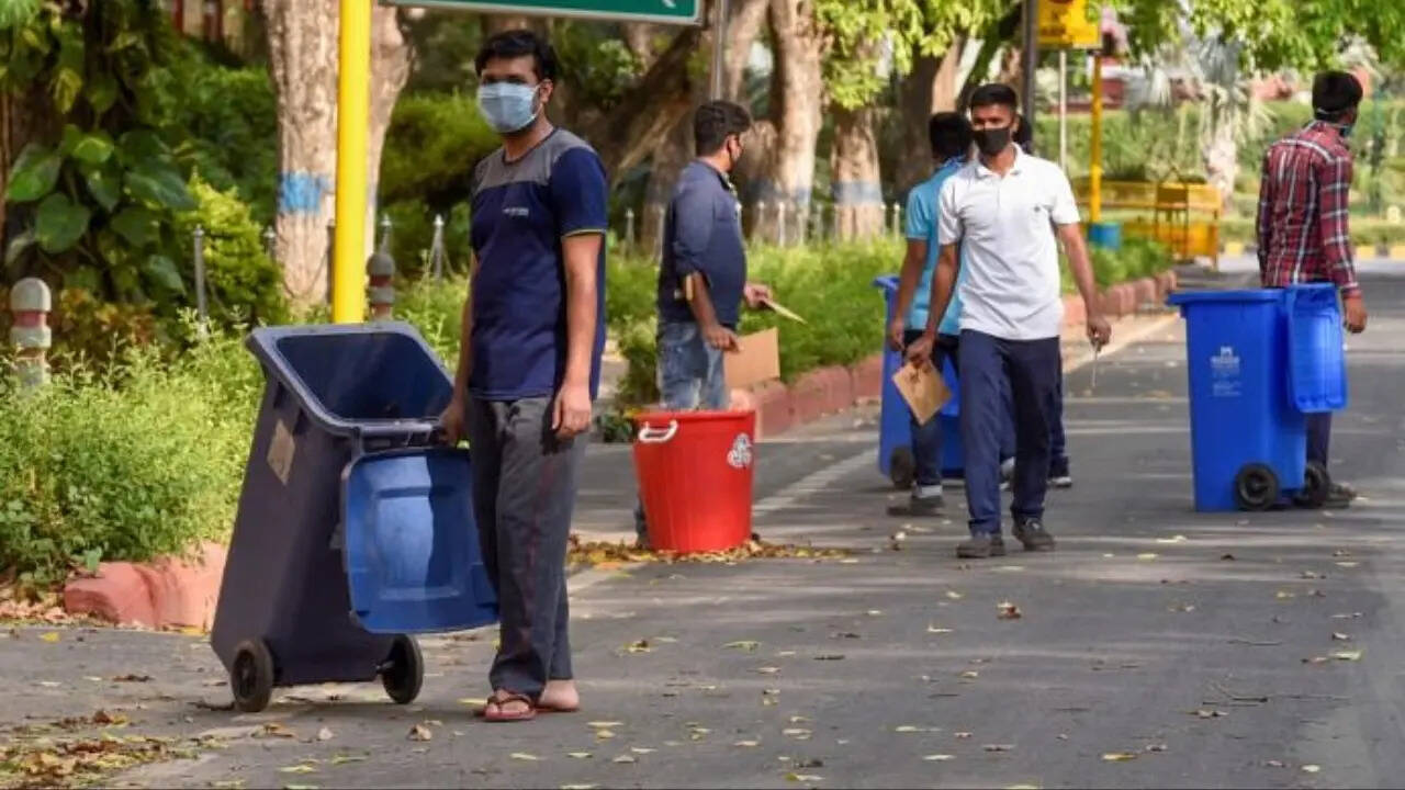 ndmc declares five delhi markets garbage free
