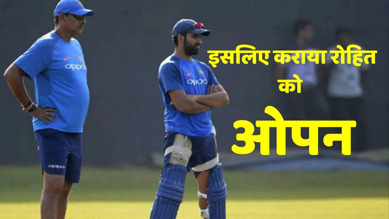 Ravi Shastri in Rohit Sharma