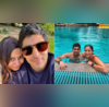 आलिया भट्ट ने जीजू ईशान मेहरा संग पूल में जमकर की मस्ती शाहीन भट्ट के बॉयफ्रेंड संग हसंते हुए दिए पोज