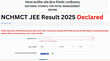 NCHM JEE 2025 परीक्षा के नतीजे जारी examntaacin से ऐसे करें चेक