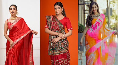 Saree For Vat Savitri 2025: ​वट सावित्री की पूजा में नई नवेली दुल्हनपहनें ऐसी खूबसूरत साड़ी और ब्लाउज, तारीफ करते नहीं थकेंगी चाची-फुआ