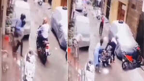 Video बेटे को चुराने वाले थे बाइकर्स फिर मां ने दिखाई ऐसी बहादुरी चोरों को दिन में दिखा दिए तारे