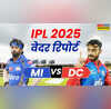 MI VS DC Wankhede Stadium Weather आज के मैच का मौसम मुंबई-दिल्ली के मैच में क्या बारिश डालेगी खलल देखें मौसम का हर अपडेट