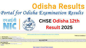 CHSE Odisha 12th Result 2025 Date ओडिशा बोर्ड कक्षा 12वीं का रिजल्ट आज orissaresultsnicin पर ऐसे करें चेक