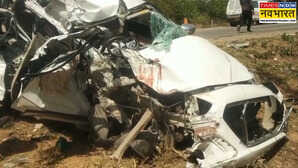Jaipur Accident मनोहरपुर दौसा हाईवे पर कार से भिड़ा ट्रक मां बेटे समेत 3 की मौत